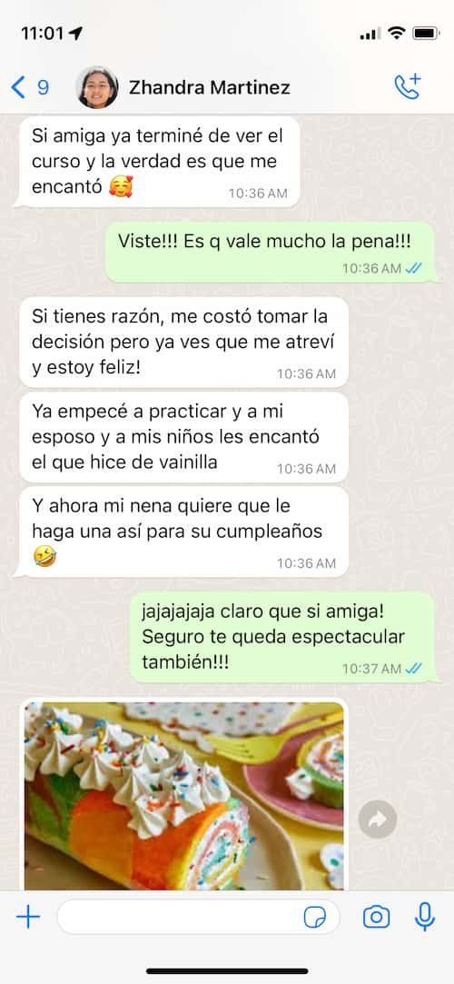 Testimonio real de Zhandra sobre su experiencia y resultado