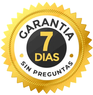 Garantía de 7 días sin preguntas